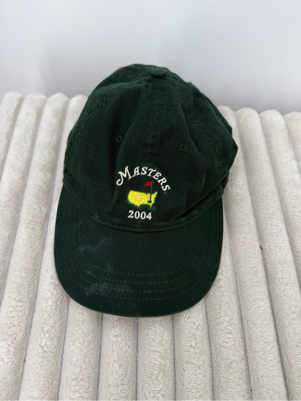 Masters 2004 Green Golf Cap